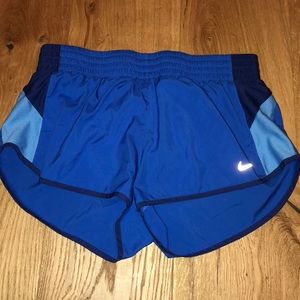 Blue Nike Running Shorts